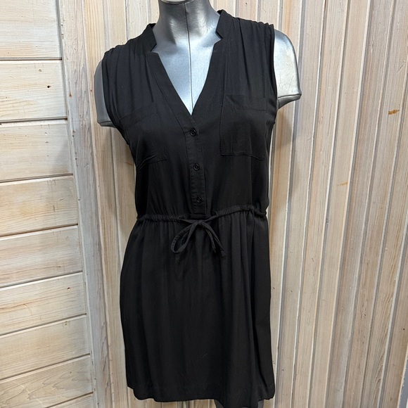 LOFT Black Mini Dress - Picture 1 of 5
